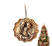 del Belén | Decoración Cristiana de colección de Resina - Decoración de Navidad para la Natividad - para la casa Interior Estante Festivo habitación Boda cumpleaños celebración