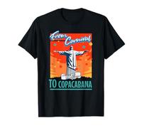 del Carnaval a Copacabana Viaje Rio Fiesta Camiseta