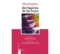 Del espíritu de las leyes (Clásicos - Clásicos del Pensamiento)