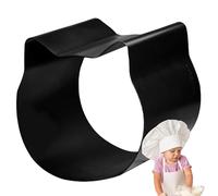 del pan para gato para hornear, bonita cabeza de gato tostado a de reutilizable con revestimiento de placa aluminata-katzkopf a de brindis para hornear, tostadas, pan,