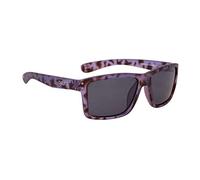 Del Sol - Solize Just Like Paradise - Tortuga transparente a púrpura - Marco que cambia de color de borde completo - Lentes profesionales polarizadas negras - Cambia de tortuga transparente a púrpura