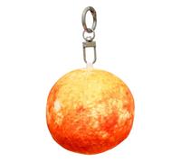 del solar | 7,5 cm colgante suave relleno colgante colgante | muñeca de un planeta | para bolso de mano monedero, joyas, monedero, mochila, mujer, hombre, niña