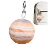 del solar - Colgante colgante suave relleno para colgar de 7,5 cm, decoración planetaria suave, para bolso, monedero, joyas, monedero, mochila, mujer, hombre, niña