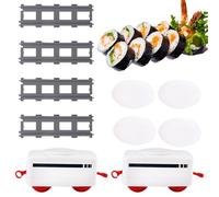 Del Sushi Per Bambini Trenino Rotante A Batteria, Set Di Trenini Giocattolo Per Tavolo Da Esposizione Di Sushi Per Feste, Oscillante, Set Di Trenini Per Bambini, Ragazzi E Ragazze 4