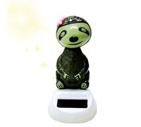 del tablero de instrumentos del coche - ABS 10cm, ranura de oscilación solar, decoración de figuras de coche | Cute Automobile Interior Accessories, Shaking Head Dashboard Decoration para