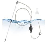 DELAESI Cambiador de Agua para Acuarios Sifonador Acuario Limpiafondos Limpiador de Grava para Acuarios Sifon Acuario Limpiafondos Aspirador Acuario para Cambios de Agua de Acuarios y Arena de Filtro
