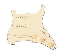 Delaman Active Pickup Pickguard Pickguard - Juego de golpeadores SSH Active Kit, piezas de guitarra eléctrica, incluye tornillos, compatible con varios modelos, fácil instalación