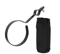 Delaman Bolsa para baquetas de gran capacidad, contenedor de poliéster, bolsa de gran capacidad para múltiples pares, instrumentos musicales, diseño, ligero, 30,5 x 20,3 cm