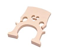 Delaman Brida para violonchelo 4/4, puente de violonchelo de madera de arce, elevador de cuerdas de ponticello, piezas de repuesto para instrumento musical, construcción de arce macizo