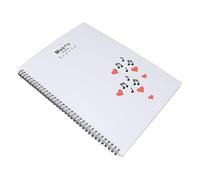 Delaman Carpeta de partituras, 20 fundas, 40 páginas A4, carpeta de partituras para orquesta y coro escolar, tipo B, diseño, color negro