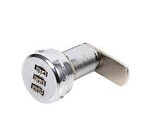 Delaman Cerradura de Combinación de 3 Dígitos - Cerradura de Codificación Lock para Buzón de Cajón del Gabinete (tamaño : 3# Coded Lock for 17~23mm)