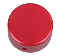 Delaman Decoración para pedal de efecto de guitarra, de aluminio, moderno, de repuesto, con llave, color rojo, compatible con varios pedales de efectos de guitarra