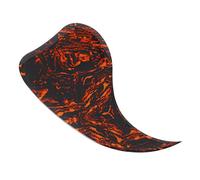 Delaman Golpeador de guitarra acústica, placa protectora autoadhesiva de PVC grueso para guitarra acústica, para protección, diseño decorativo