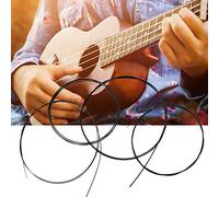 Delaman Juego de cuerdas de ukelele, llave de cuello de guitarra, llave de reparación de ukelele de 4 mm, mango de madera, herramienta Luthier para mano de obra fina, ideal para mantenimiento de