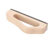 Delaman Lima de nivelación para trastes de guitarra, lima de nivelación de guitarra, lima biseladora de trastes de madera de arce y acero al carbono, herramienta Luthier para guitarra y bajo, 25,4 cm