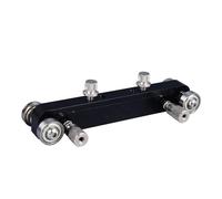 Delaman Luthier Tool - Lijadora de tuercas de guitarra, herramienta de molienda de sillín de puente, herramienta Luthier negra para bajo, lijado de precisión y molienda de acory