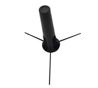 Delaman Soporte portátil para saxofón soprano, trípode plegable, negro, soporte ajustable para saxofón alto y tenor, ligero, práctico instrumento musical