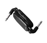 Delaman Transmisor de guitarra receptor de 4 canales XLR 6.5, convertidor digital a analógico de 192 kHz, adaptador óptico a RCA, 3 pomos de control de volumen, tarjeta de captura de video USB, color