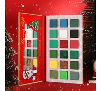 DE'LANCI - 18 Colors Christmas Eyeshadow #Green Makeup Palette - 27g