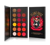 DE'LANCI - 18 Colors Eyeshadow Palette - Flame Rose #Flame Rose - 17.28g