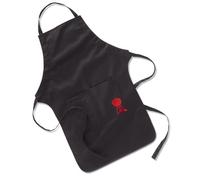 Delantal De Cocina Weber, Modelo 6474, Color Negro, Ajustable, Para Cocinar Y