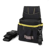 Delantal Cinturón de herramientas, Bolsa de cinturón de herramientas, Tirantes de cinturón de herramientas, Cinturón de herramientas Envoltura de vinilo profesional Juego de raspador de rasqueta Bolsa