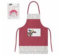 Delantal con bolsillo en caja de regalo de vaca Kiub Kook 70x94x0,1 cm