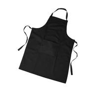 Delantal de 66 x 89 cm, color negro, 1 unidad