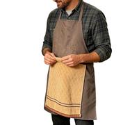 Delantal de broma con bolsillo secreto, disfraz de chef con toalla que se puede abrir, delantal de chef, diseño de toalla que se puede abrir, el mejor regalo para el día del padre