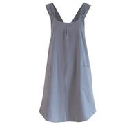 Delantal de cocina - Babero de chef impermeable, correa ajustable para el cuello, bolsillos delanteros de utilidad, bata duradera para hornear en casa, jardinería, uso diario, bata protectora de