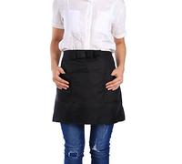 Delantal de cocina, delantal para de acción de gracias para la Madre Cintura corta unisex Delantal con dos bolsillos Universal Ropa para cocineros camareros.