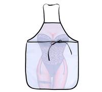 Delantal de Cocina Divertido 3D Delantal para Hombre y Mujer Delantal de Cocina con Diseño de Gimnasio Sexy para Barbacoa Ill B Delantal con Ket (Mujeres de Encaje Negro)