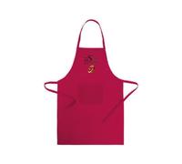 Delantal de cocina "El señor de los hornillos" (rojo) Delantal Mágico de la Tierra Media;Cocina como un Héroe.