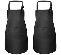 Delantal de cocina infantil con bolsillos, ajustable para niños, delantal de cocinero para niños y niñas, delantal de cocina, niño de artista, delantal para artesanías, pintura BBQ (7-13 años)