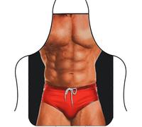 Delantal de cocina sexy y divertido, delantal de hombre sexy, delantal de fiesta de barbacoa para cocinar,