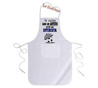 Delantal de cocina son un artista porque soy interista aficionado al fútbol.
