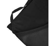 Delantal de cuero de PVC resistente al agua y al aceite con cuello ajustable, para limpieza de cocina y proyectos de manualidades (negro S)