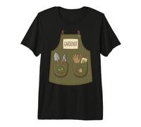 Delantal de jardinería Divertido y Lindo Disfraz de Jardinero Camiseta Premium