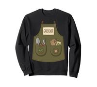 Delantal de jardinería Divertido y Lindo Disfraz de Jardinero Sudadera