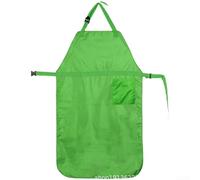 Delantal de jardinería impermeable de lona resistente con bolsillos para hombres y mujeres, cinturón de herramientas de jardín ajustable con espalda cruzada para plantar malas hierbas, 145 x 72 cm
