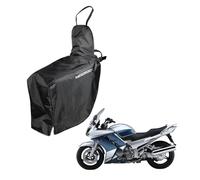 Delantal de moto - Protección universal cortavientos de PVC para scooters y ciclomotores | Cubierta de parabrisas para todas las estaciones con grandes bolsillos de almacenamiento para días fríos y