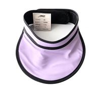 Delantal de Plomo Collar de escudo de tiroides de rayos X ajustable, Collar de plomo de protección contra radiaciones médicas para MRI CT Odontología Clínicas de mascotas(Light purple,0.35mmpb)