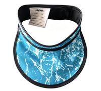 Delantal de Plomo Collar de escudo de tiroides de rayos X ajustable, Collar de plomo de protección contra radiaciones médicas para MRI CT Odontología Clínicas de mascotas(Blue-1,0.35mmpb)