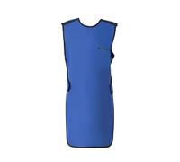 Delantal de Plomo Delantal De Plomo Resistente A La Radiación, Delantal De Plomo Con Protección Contra Rayos X, Ropa De Plomo Universal Ligera Para Adultos, Tamaño Ajustable(Blue,0.35mmpb/110x60cm)
