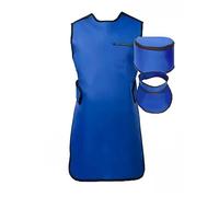 Delantal de Plomo Delantal de Rayos X con Cuello y Gorro for tiroides, Delantal de Plomo Equivalente a 0,35 mmPb/0,5 mmPb, Adecuado for Hombres y Mujeres (Color : A4, Size : 0.5mmPb)