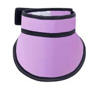 Delantal de Plomo Escudo de Cuello de Tiroides de Rayos X Violeta Claro, Escudo de Tiroides Ligero 0,35/0,5 Mmpb, Para Cirugía Hospitalaria(0.35mmPb)