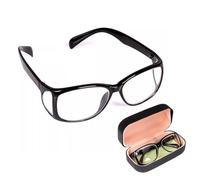 SZRWOPLO Delantal de Plomo Gafas Protectoras de Rayos X para Adultos, Vidrio de Plomo de 0,5/0,75 MmPb, para Hospitales Radiógrafos, Resistentes Y Duraderas(0.5mmPb)