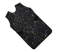 Delantal De Plomo Ligero Delantal De Rayos X, Bata De Plomo De Ajuste Ajustable Con Correa Cruzada En La Espalda, Para Técnicos De Radiología(Black/0.35mmPb,XL)