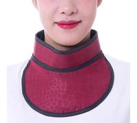 Delantal de Pplomo 0.35mm PB,0.5mm PB Protector de Tiroides Estilo Gorra Delantal de Plomo Cuello de Tiroides de Rayos X con Tamaño Ajustable Collar Resistente a la Radiación,02,0.5mmpb