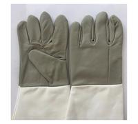 Delantal de soldador, 6 pares de guantes de soldadura resistentes al desgaste, mangas largas, boca ancha, de piel de vaca, protectores